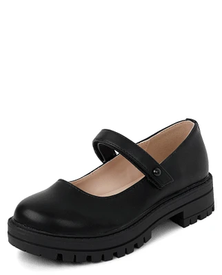 Girls Platform Mary Jane Shoes