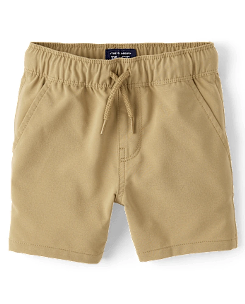Short de jogging extensible à séchage rapide pour bébés et tout-petits garçons
