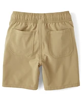 Short de jogging à enfiler et séchage rapide pour garçon