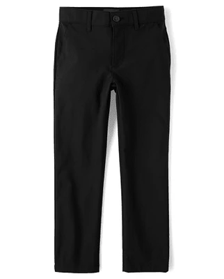 Boys Uniform Quick Dry Skinny Chino Pants