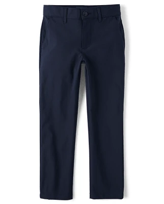 Boys Uniform Quick Dry Skinny Chino Pants