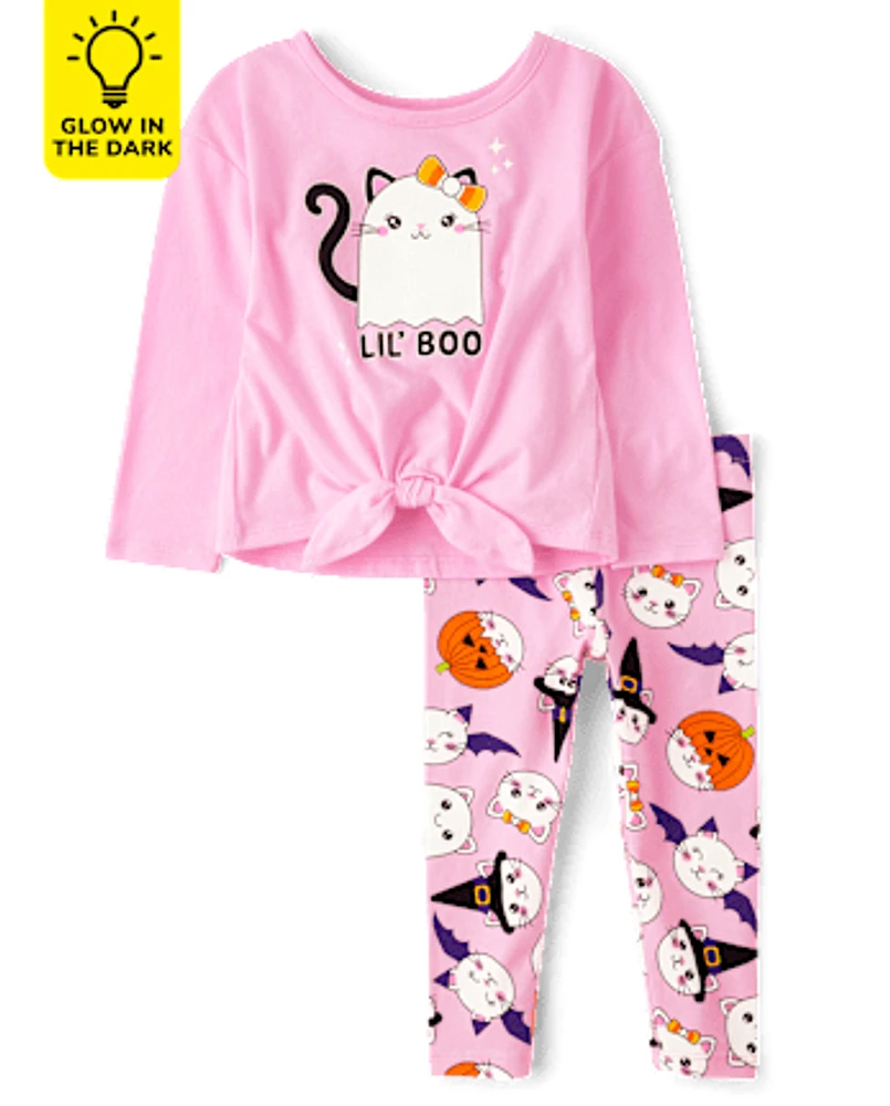 tout-petit, fille Ensemble 2 pièces Cat Ghost