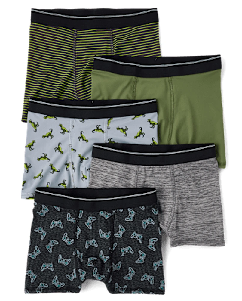 Lot de 5 boxers Gamer Performance pour garçon