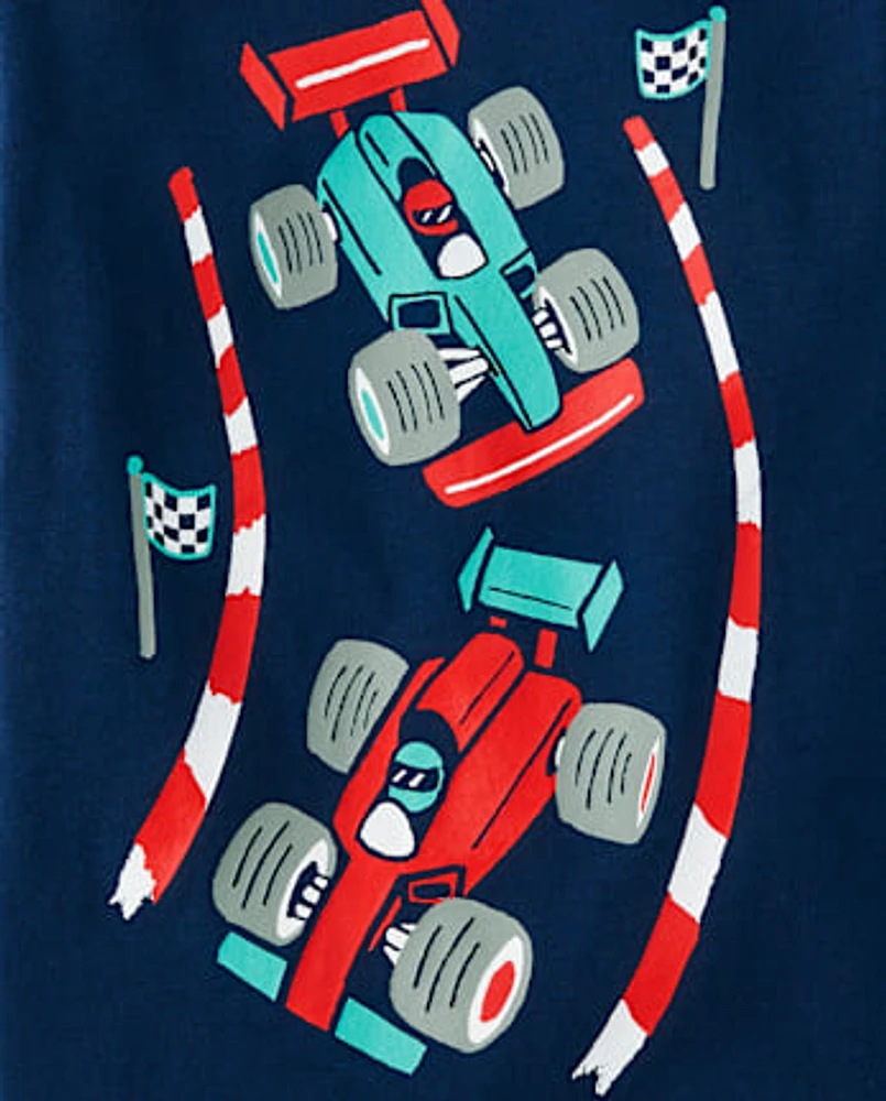 Lot de 3 t-shirts graphiques pour bébés et tout-petits garçons