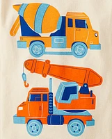Lot de 3 t-shirts graphiques pour bébés et tout-petits garçons