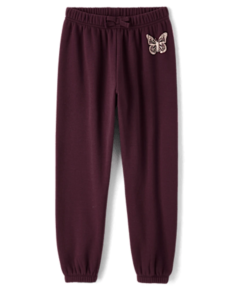 Girls Graphic Cozy Jogger Pants