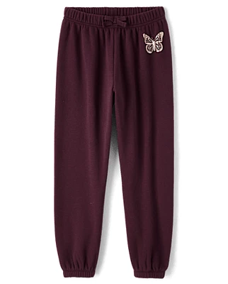 Girls Graphic Cozy Jogger Pants