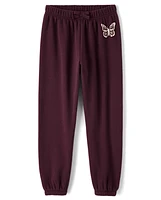 Girls Graphic Cozy Jogger Pants