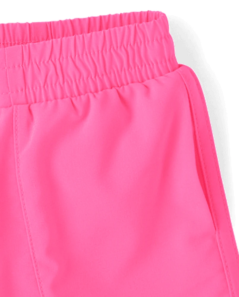 Toddler Girls Quick Dry Lined Shorts