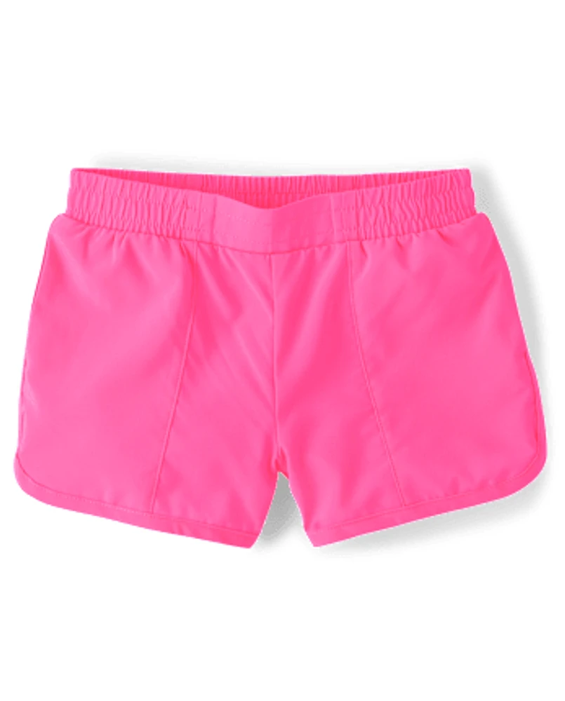 Toddler Girls Quick Dry Lined Shorts