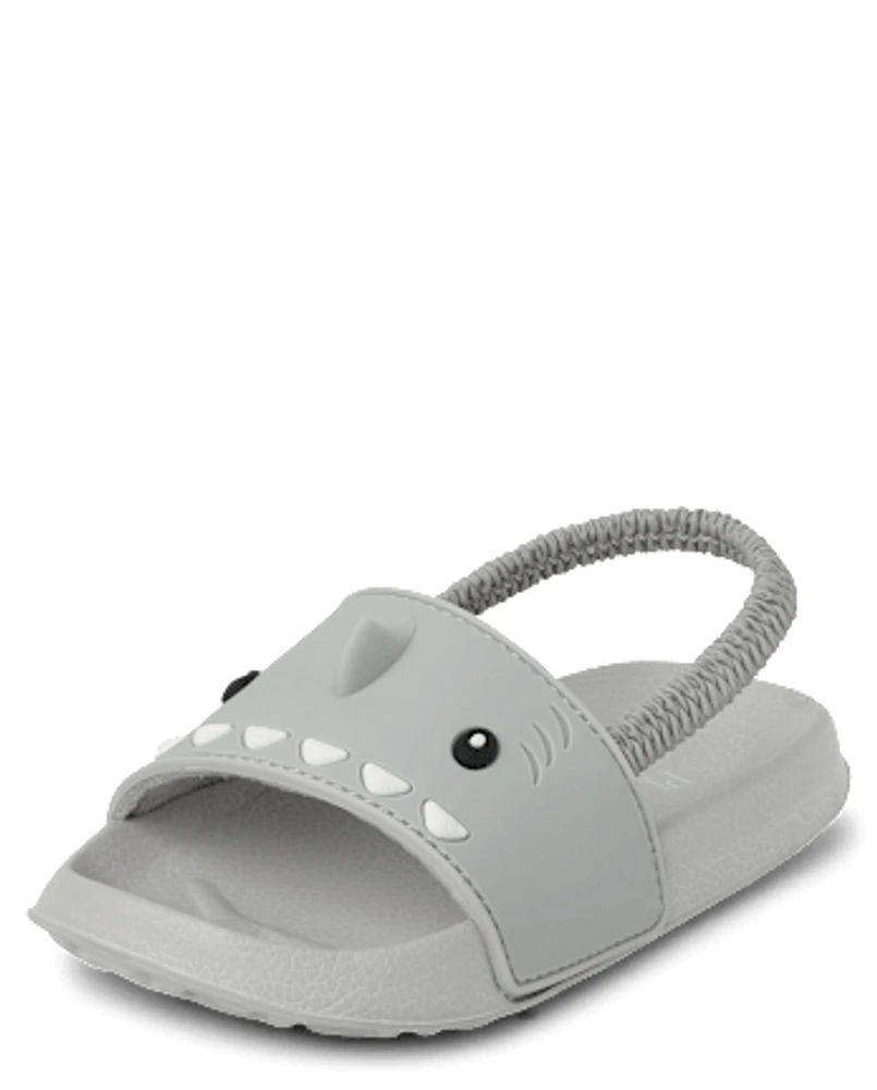 Toddler Boys Shark Slides