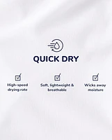 Girls Quick Dry Twist Front Tank Top