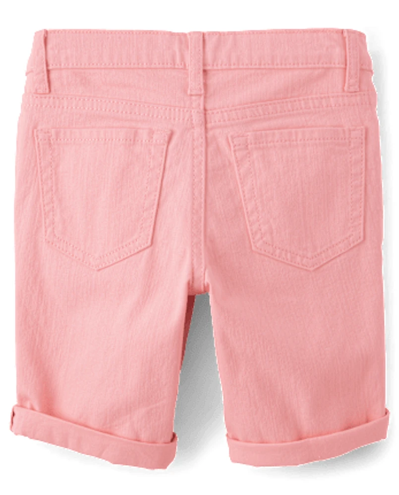 Short Skimmer Fille Roule Poignets sergé