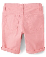 Short Skimmer Fille Roule Poignets sergé