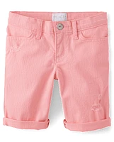 Short Skimmer Fille Roule Poignets sergé