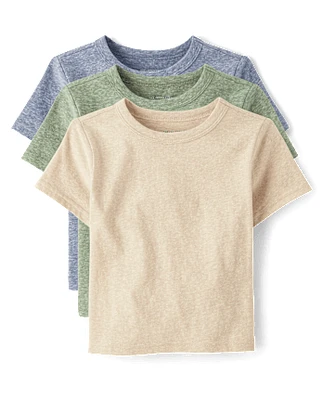 Lot de 3 hauts chinés pour bébés et tout-petits garçons