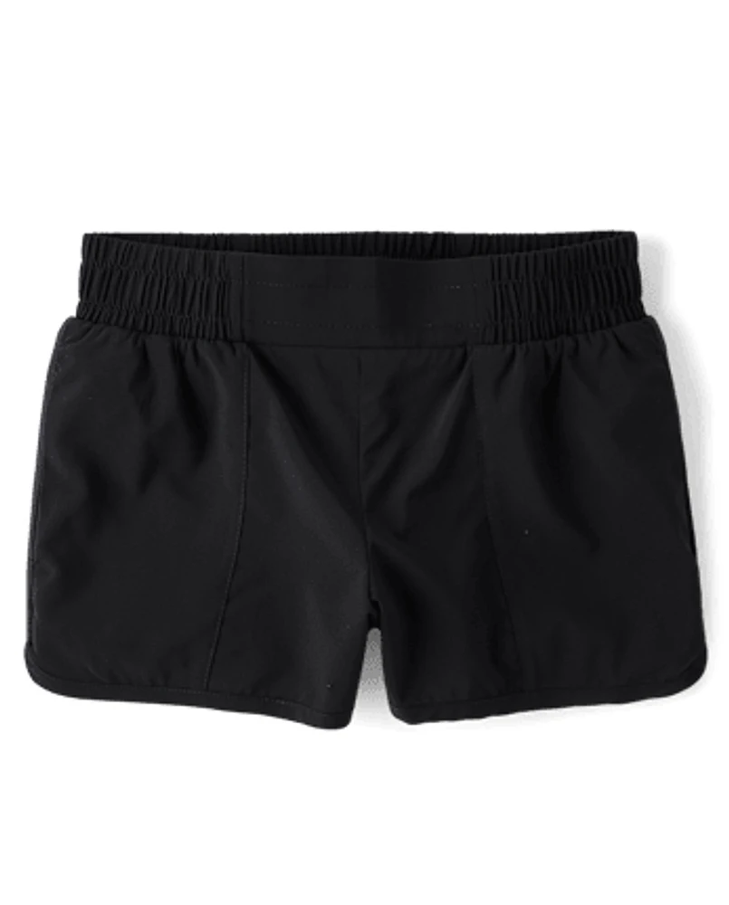 Girls Quick Dry Lined Shorts