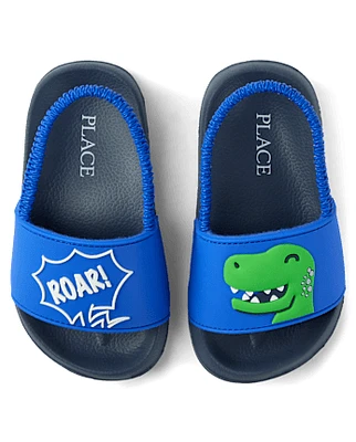 Toboggans dinosaures pour tout-petits garçons