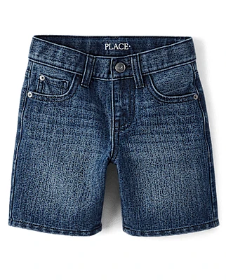 Short en jean pour garçon