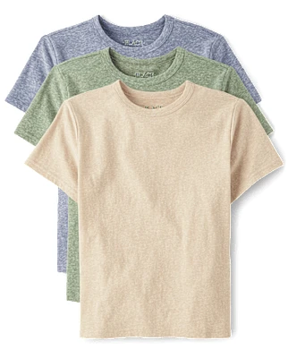 Boys Marled Top 3-Pack