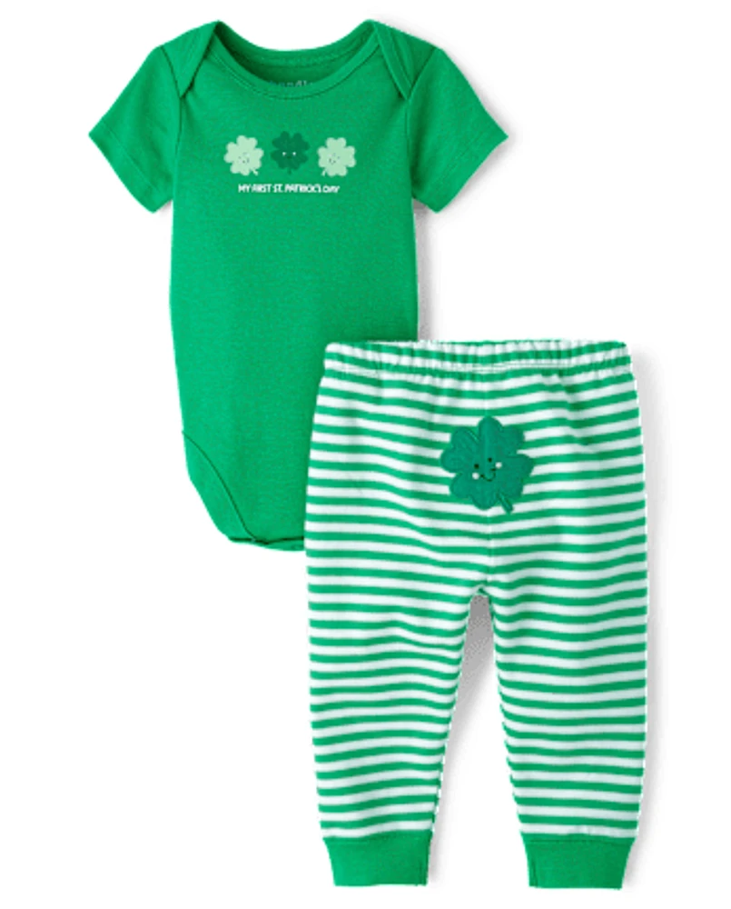 Baby First St. Patrick's Day 2-Piece Playwear Set
