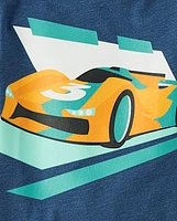 Lot de 3 t-shirts graphiques pour bébés et tout-petits garçons