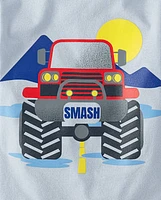 Lot de 3 t-shirts graphiques pour bébés et tout-petits garçons
