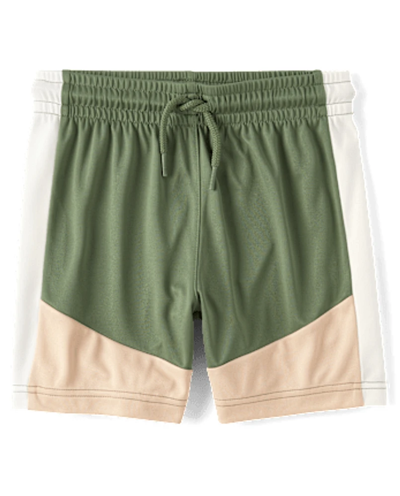 Boys Colorblock Performance Basketball Shorts