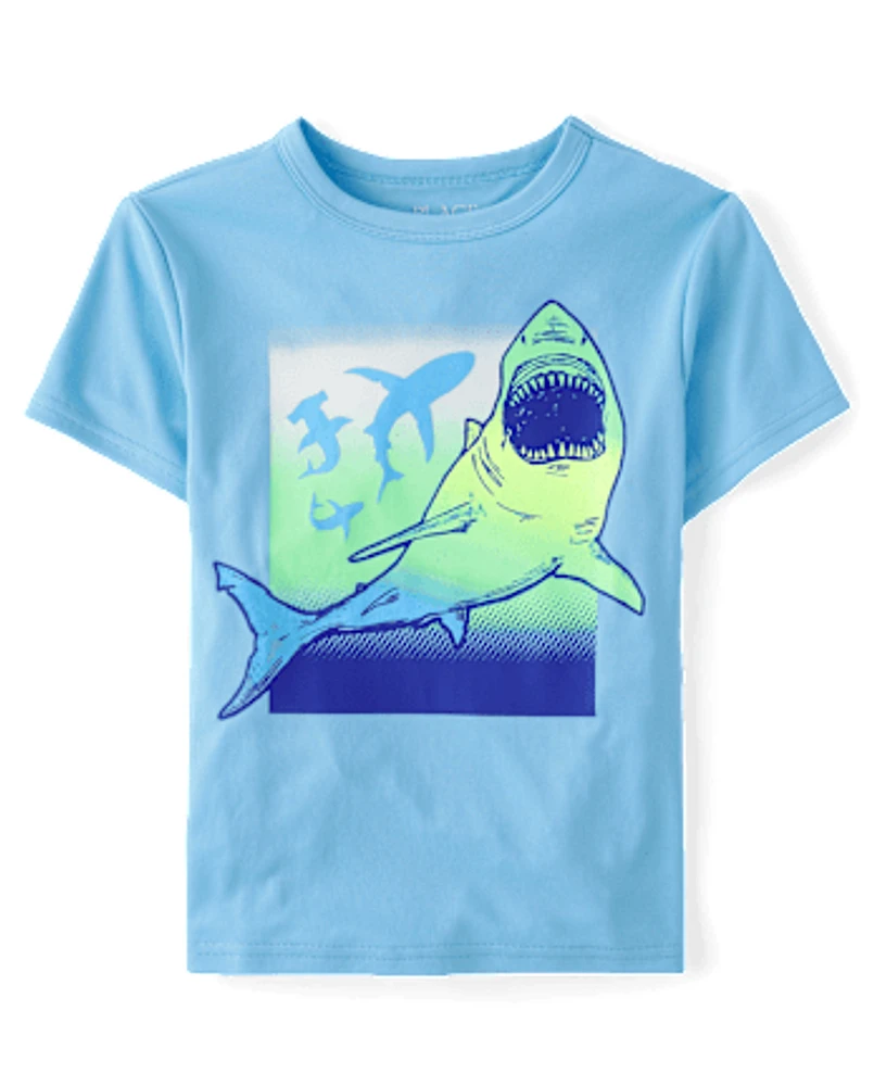 Boys Graphic Performance Top