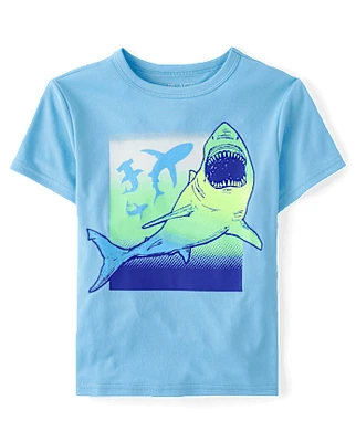 Boys Graphic Performance Top