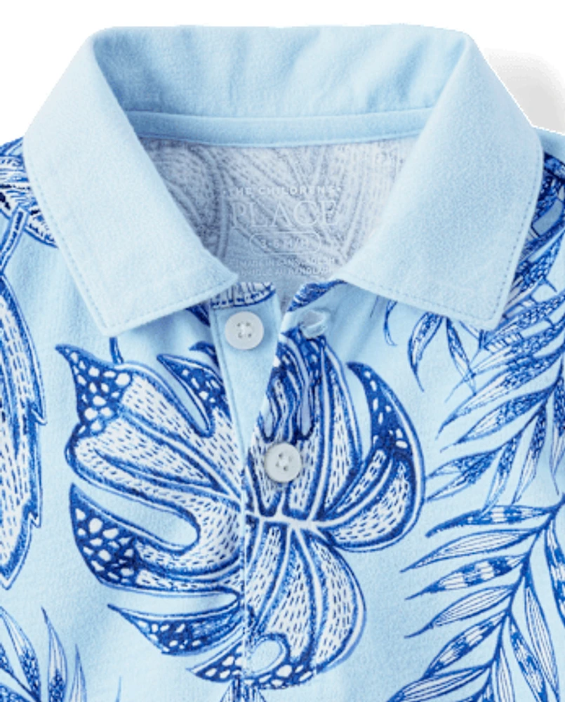 Baby Boys Matching Family Tropical 2-Piece Outfit Set
