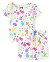 Toddler Girls Candy Snug Fit Cotton Pajamas