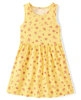 Girls Floral Everyday Dress
