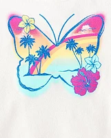 Débardeur à franges graphiques pour filles