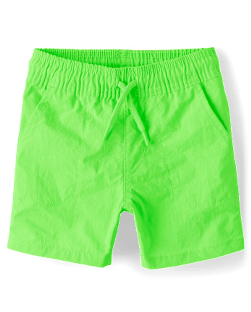 Baby And Toddler Boys Quick Dry Pull On Pool To Play Shorts