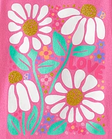 Baby And Toddler Girls Summer Graphic Tee 3-Pack