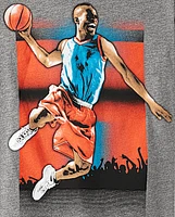 Boys Basketball Player Graphic Tee