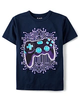 Boys Glow Gamer Graphic Tee