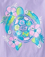 Girls Summer Graphic Tee 4-Pack
