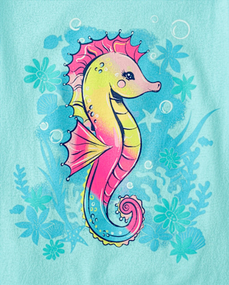 Girls Summer Graphic Tee 4-Pack