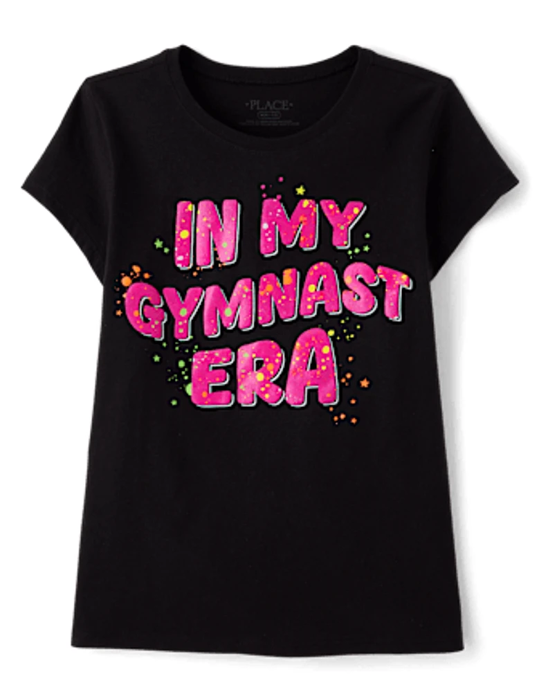 Girls Gymnast Era Graphic Tee