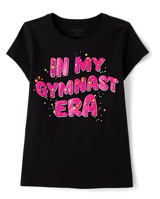 Girls Gymnast Era Graphic Tee