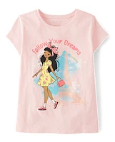 Girls Follow Your Dreams Graphic Tee