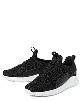 Girls Glitter Running Sneakers