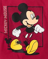 T-shirt graphique Mickey Mouse pour bébé et tout-petit garçon