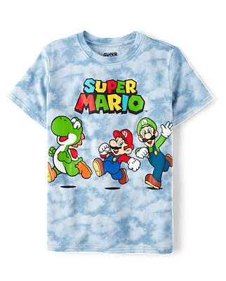 T-shirt graphique Super Mario pour garçon