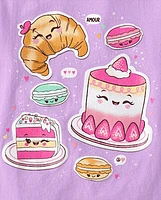 Girls Dessert Graphic Tee