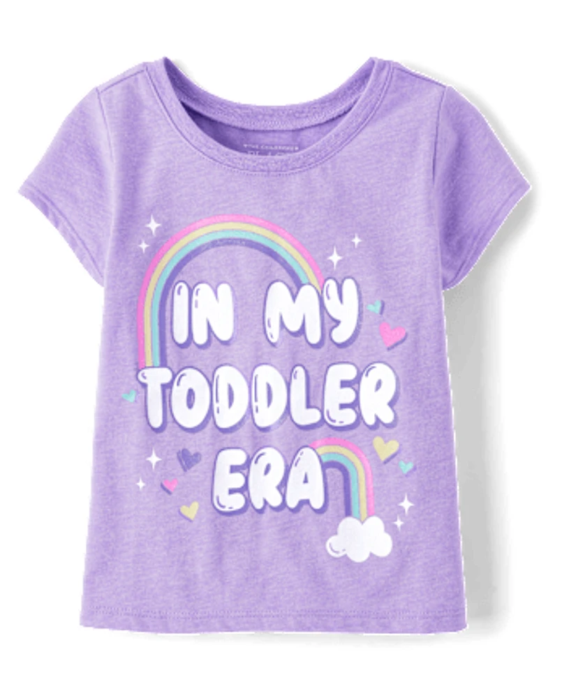 Baby And Toddler Girls Era Graphic Tee