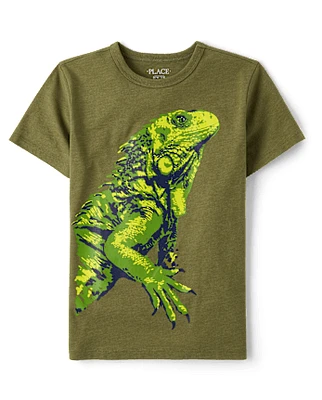 Boys Iguana Graphic Tee