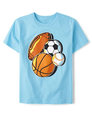Boys Sports Graphic Tee